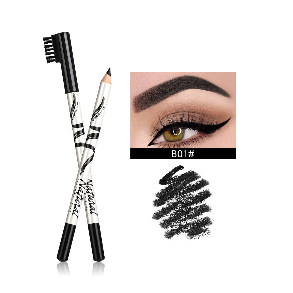 Makeup Menow Eyebrow Pencil Eyebrow Marker Waterproof Eyebrow Tattoo for Eyebrows 5 Colors Enhancer Dye Tint Pen Long Lasting