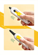 1pc, magnetic mini box cutter Portable box cutter Letter opener and paper cutter Retractable blade Durable ABS material mini box