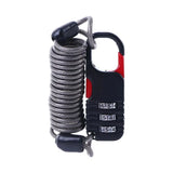 Universal 3-Digit Combination Password Cable Lock Bicycle Accessories Bicycle Lock Cable Lock Security Lock Helmet Lock