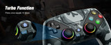 Controller For Playstation 5 PS5/PS5 Pro/Slim/PC Gamepads W/Hall Effect RGB Wireless Game Control Joystick Marco/Turbo Program
