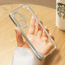 For POCO F7 Cases Ultra-thin Plating Silicone TPU Case For Redmi Turbo 4 Pro F7 Ultra F7 Pro Electroplating Transparent Cover