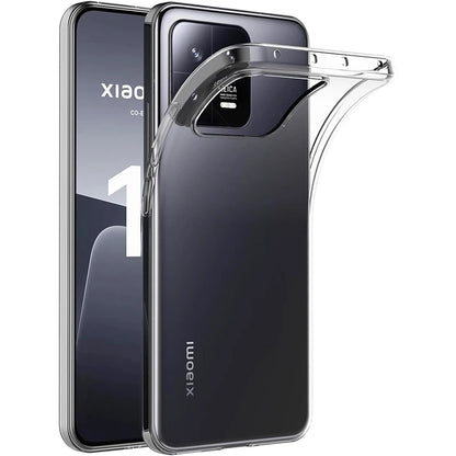 FUNDA DE SILICONA ORIGINAL TRANSPARENTE PARA XIAOMI MI 13 13T PRO, ULTRAFINA Y TRANSPARENTE, CARCASA TRASERA DE TPU DELGADA PARA XIAOMI 13 T