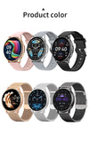 MEVADEN 1.32 inch Female Fashion Smart Watch Bluetooth Call Women Sport Fitness Tracker Health Monitor Smartwatch for Ladies Y22