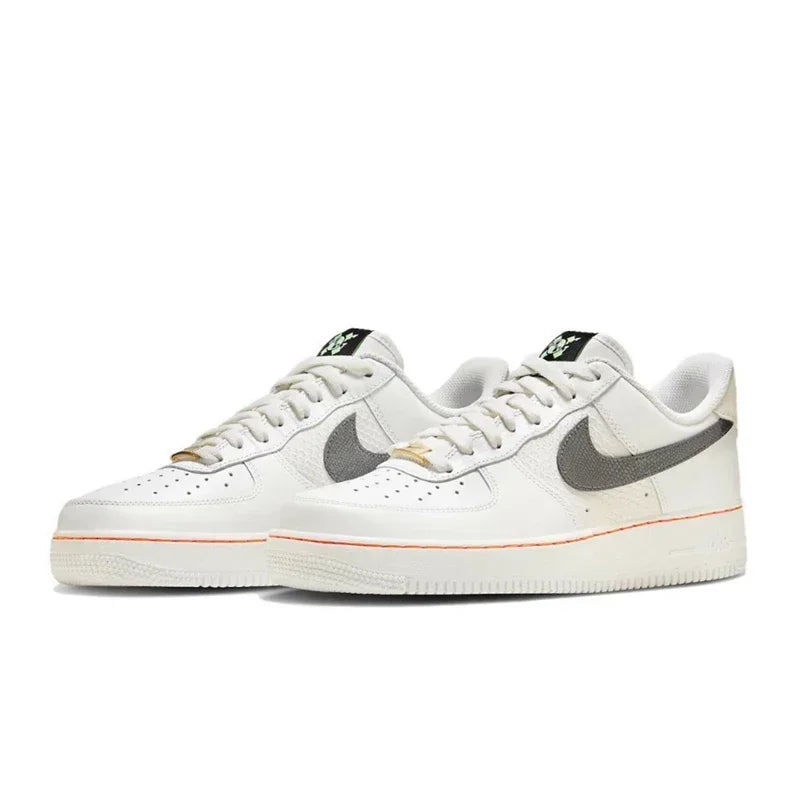 NIke Air Force 1 07 Bits For Men And Women, Embarkation , Classics, All White, Casual Sneakers, Af 1 Sports Zelongmulti Role Boa