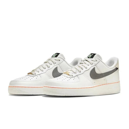 NIke Air Force 1 07 Bits For Men And Women, Embarkation , Classics, All White, Casual Sneakers, Af 1 Sports Zelongmulti Role Boa