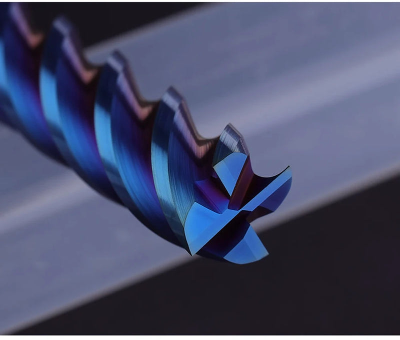 4 Flutes HRC65 Carbide End Mill CNC Cutting tools Alloy Carbide Milling EndMills Tungsten Steel Milling Cutter Square Router Bit