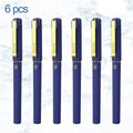 WQN-3/6/12PCS Creative Blue Gel Pen, 1.0mm Nib, High-Quality Blue Ink, Smooth Writing, Suitable For Technical And Office Supplie