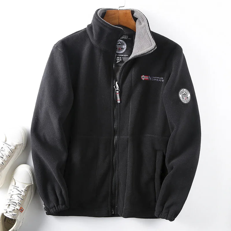 Chaqueta informal de marca FGKKS 2023 para hombre, chaqueta de lana gruesa, diseño de alta calidad, chaqueta cálida de moda para hombre