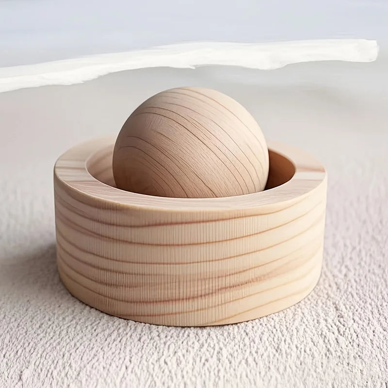 Difusor de Óleos Essenciais para Carro e Casa – Mini Difusor de Madeira com Fragrância Natural, Ideal para Quarto, Sala de Estar e Banheiro