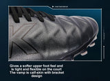 Botas de fútbol KELME MG de piel de becerro para césped artificial, antideslizantes, con amortiguación y entrenamiento, ZX80121058