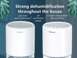 Electric Dehumidifier Moisture Absorbers Air Dryer With 1000ml Water Tank Quiet Air Home Dehumidifier For Bedroom Wardrobe