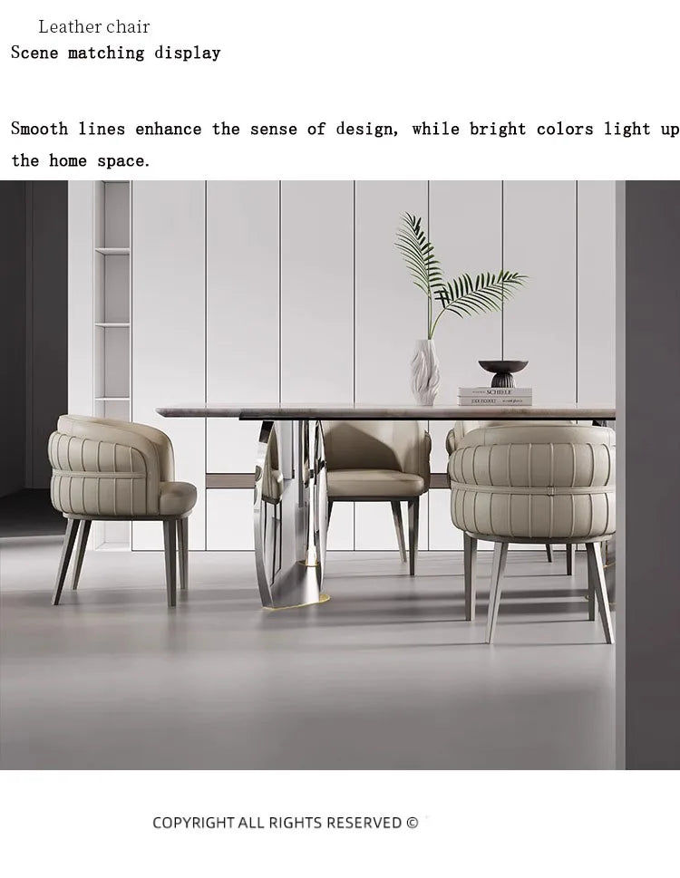 Cafe Chair Design Armchairs for Living Room Chairs for Parties Modern Dining Chairs Luxury Chaise De Bureaux Dalba Furnitures