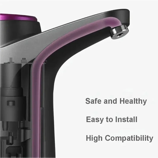 Dispensador de agua portátil de 5 galones con carga USB - Bomba eléctrica automática adecuada para uso en el hogar, la oficina y al aire libre
