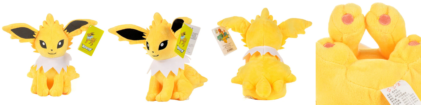 Peluche de Pokémon de alta calidad con etiqueta, dibujo animado de Pikachu, Charmander, Squirtle, Bulbasaur, muñeco de peluche, regalo para niños.