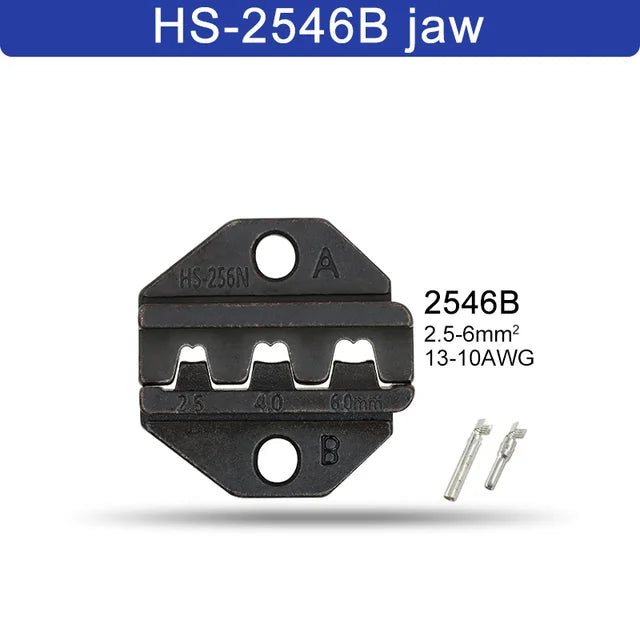 Crimping pliers jaw HS-03BC/40J/10WF/10A/103/2546B/35WF/05H/06WF2C for 230mm pliers plug spring and crimping cap terminals