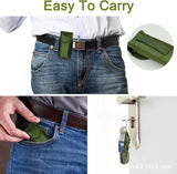 Vajilla multifuncional 7 en 1 para exteriores, herramientas de supervivencia, tenedor plegable de acero inoxidable, cuchara, cuchillo, vajilla para Picnic y acampada