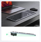 UGREEN Keyboard Wireless Bluetooth 5.0 2.4G Russian/Korean/EN 99 Keycaps For MacBook iPad PC Tablet USB C Rechargeable Keyboard