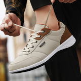 New Balance Men's Leather Shoes Sneaker Trend Sport Shoes Breathable Men's Sneakers Non-slip Footwear Holiday Shoes for Men