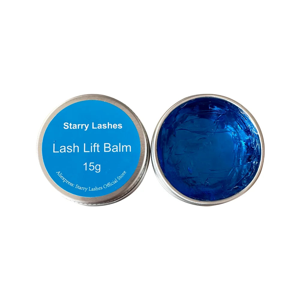 Starrylashes 15g coreia lash lifting bálsamo cera extensão de cílios não forte fixador vegano bálsamo lash levantamento cola ferramentas