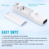 Controllers for Nintendo Wii/Wii U Left/Right 2in1 Motion Plus Controller Wireless Remote Control Gamepad Video Game Accessories