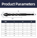 Cross Hex Drill Bit Set For Concrete Porcelain Tile Glass Metal Professional Multifunction Drill Bits Kit Tools Carbide Drills