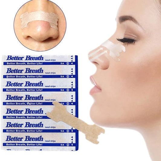 Tiras nasales Breathe, la manera correcta, dejar de roncar, antirronquidos más fáciles, respirar mejor, cuidado de la salud, dormir bien, 20 unidades, 50 unidades, 100 unidades 