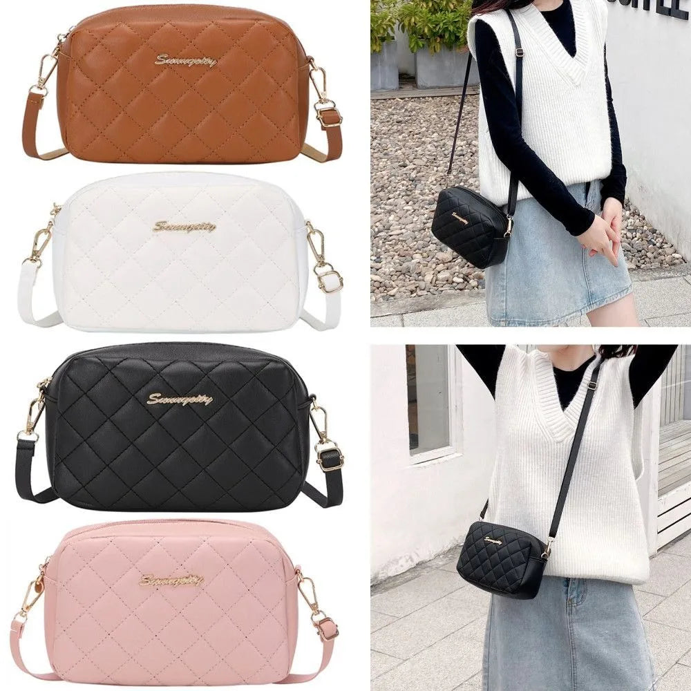 Ladies Crossbody Messenger Bag Women Shoulder Bags Detachable Handbags Embroidered Small Square Bag