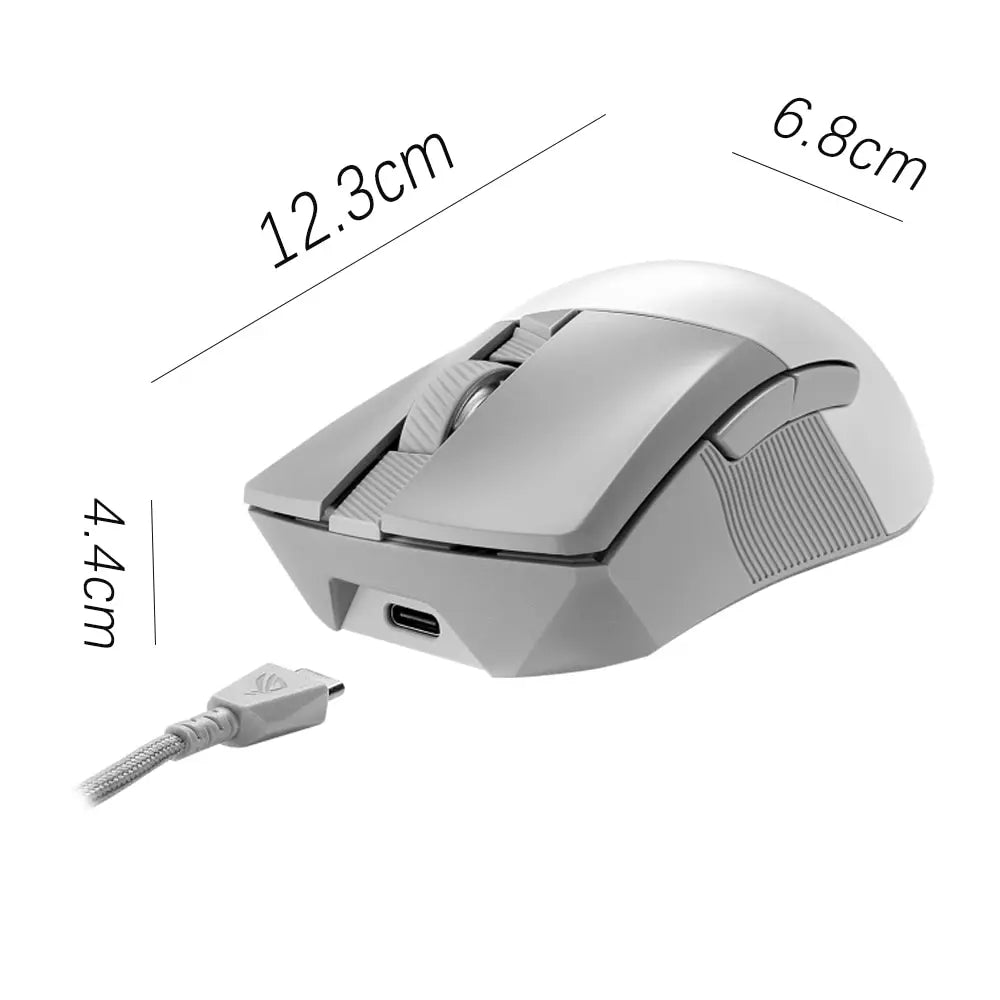 Asus ROG Gladius III Wireless AimPoint Lightweight RGB Gaming Mouse 36000DPI ROG AimPoint Optical Sensor Tri-Mode Connectivity