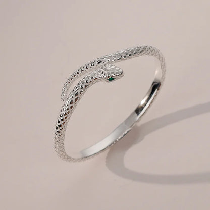 925 Sterling Silver Snake Shape Bracelet para Mulheres, Jóias Bonitas, Temperamento Charme, Birthday Party Gift, Frete Grátis