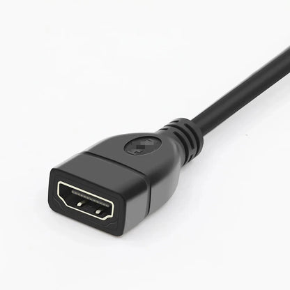 6 Inch Micro HDMI-compatible Cable Male To HD Female Adapter Convertor 15cm Micro-HDMI to HDMI-compatible Extension Cable