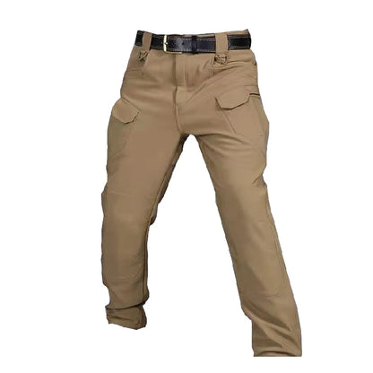 Tactical Cargo Pants Men Combat Outdoor Hiking Work Joggers Lightweight Trousers Male Elasticity Multiple Pockets Resistant Pant