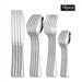 16pcs silver