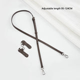 Leather Replacement Crossbody Bag Strap For Longchamp Mini Bag Shoulder Strap Without Punching Modification Bag Accessories
