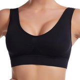 S-7XL Plus Size Grid Air Holes Bra sports without underwire Women's Underwear Shock-proof Yoga Running Brassiere Hollow out Vest