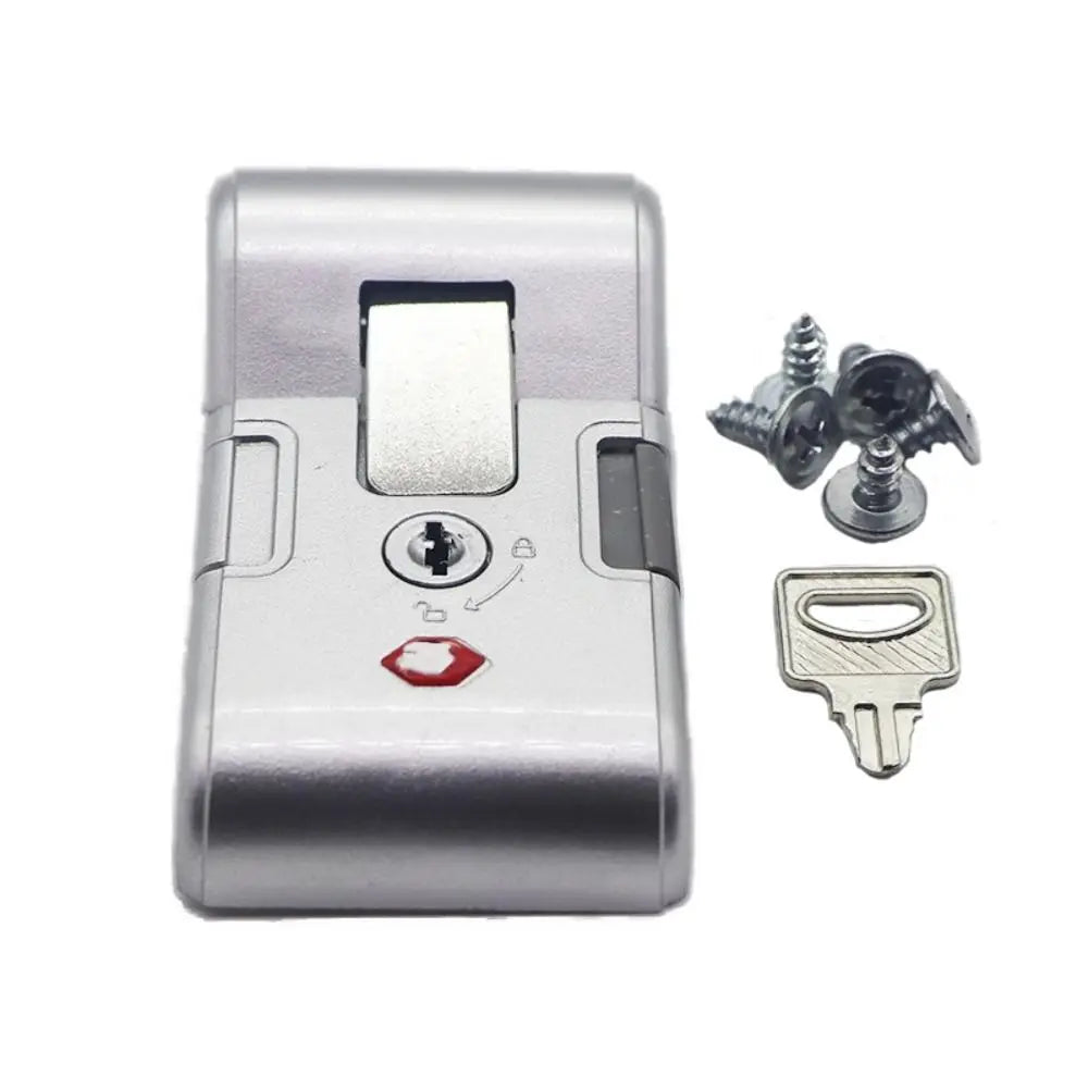 Black Silver Luggage Password Lock Anti Theft Replacement Travel Bag Key Lock Lock Catch Security Tool Suitcase Lock Buckle