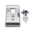 Black Silver Luggage Password Lock Anti Theft Replacement Travel Bag Key Lock Lock Catch Security Tool Suitcase Lock Buckle