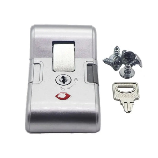 Black Silver Luggage Paasword Lock Anti Theft Repacement Travel Bag Key Lock Lock Catch Security Tool Suitcase Lock Buckle