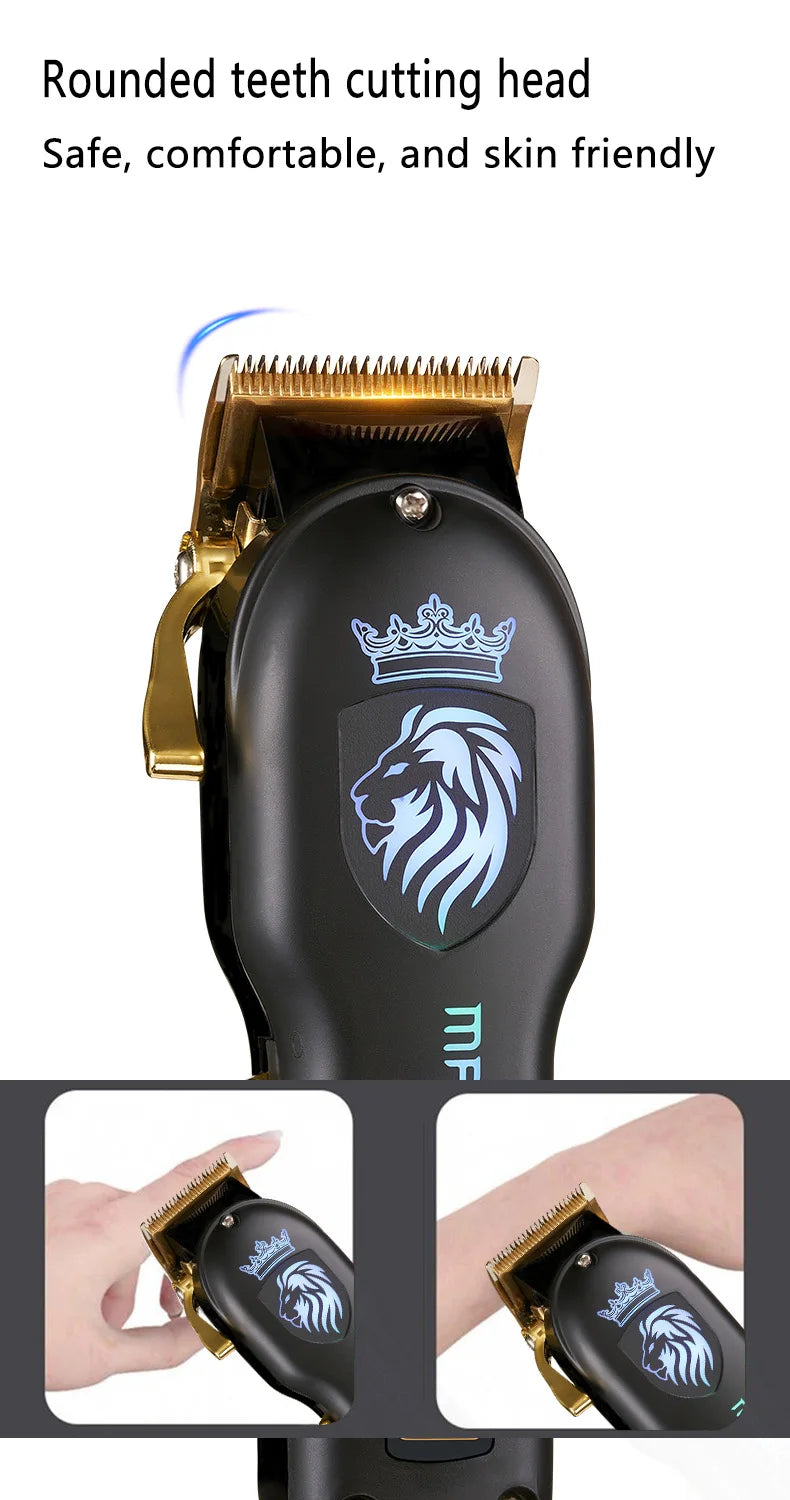 MAGICFUL New Professional Hair Clipper Rechargeable Electric Trimmer For Men Beard Kids Barber Cutting Machine Haircut Machine
