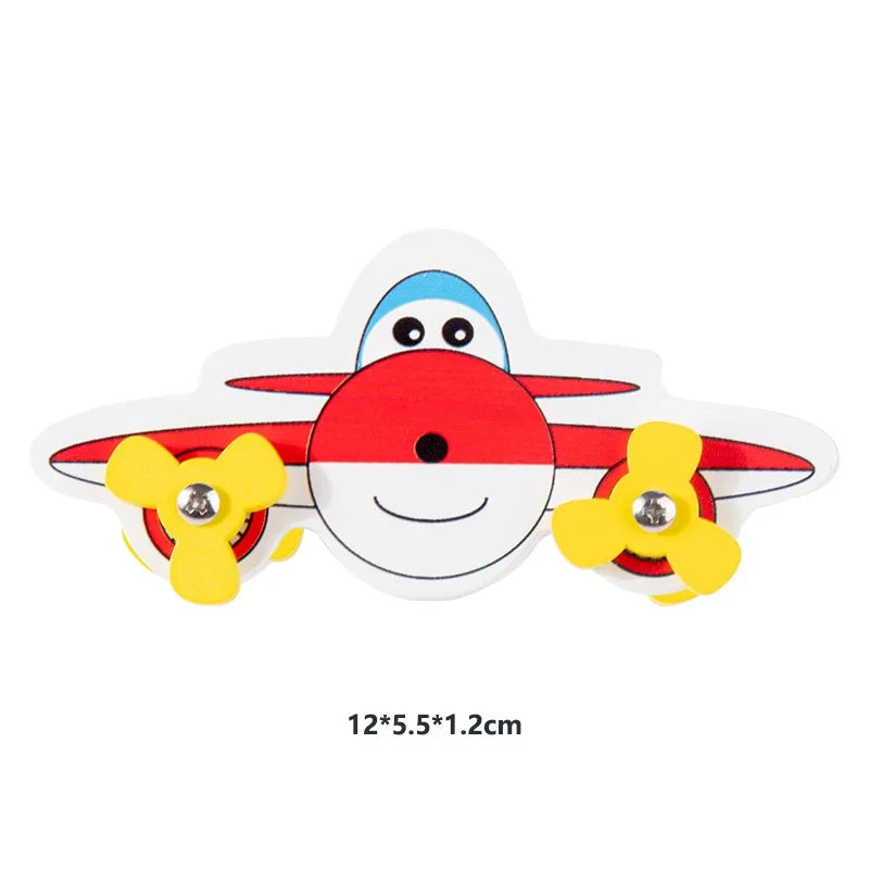 Montessori Busy Board DIY Clock Toy Baby Sensory Toys Busyboard Cognitive Activity Board Accessories For Children Gift