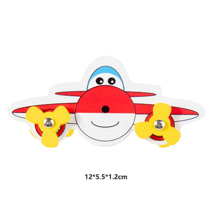 Montessori Busy Board DIY Clock Toy Baby Sensory Toys Busyboard Cognitive Activity Board Accessories For Children Gift