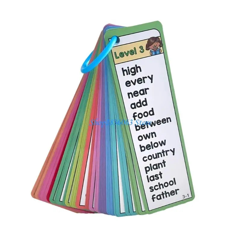 831D Sight Words Flash Cards High Frequency Word Lists Language Learning Tool Educational for Kids and Adults