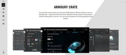 Asus ROG Gladius III Wireless AimPoint Lightweight RGB Gaming Mouse 36000DPI ROG AimPoint Optical Sensor Tri-Mode Connectivity