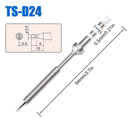 Pine64 TS100 TS101 Soldering Iron Tips Replacement Various Models of Pinecil V2 Electric Soldering Iron Tip TS Series BC2 ILS