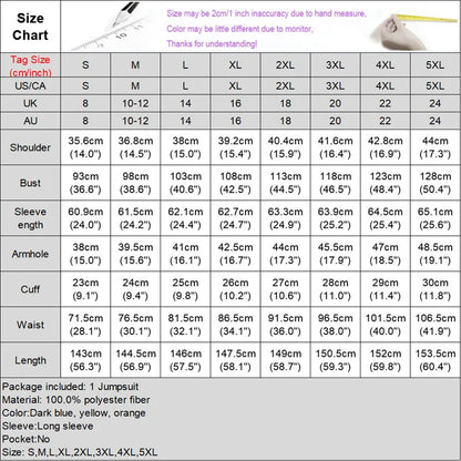 Plus Size 5XL VONDA Elegant Jumpsuist Women 2024 Autumn Polka Dot Rompers Long Lantern Sleeve Casual Long Overalls Playsuits