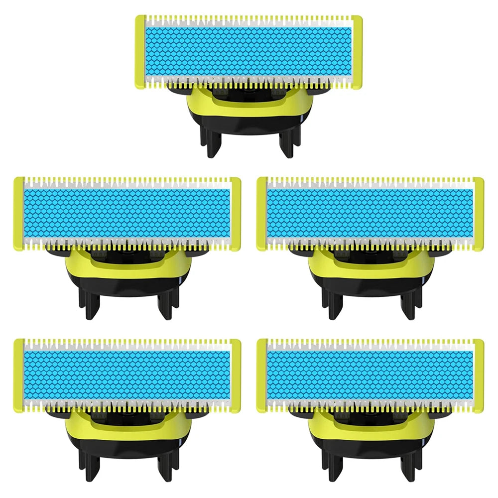 Brangdy Shaver Replacement Kit for Philips One Blade QP2520 QP2630 QP2724 QP6510 QP6520 QP6530 Electric Trimme Replacement Blade