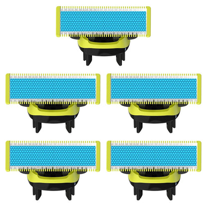 Brangdy Shaver Replacement Kit for Philips One Blade QP2520 QP2630 QP2724 QP6510 QP6520 QP6530 Electric Trimme Replacement Blade