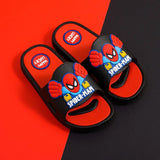 Disney Children's Slippers Cartoon Boys' Summer Home Shoes Boys' Sandals Waterproof Anti-slip Kids' Garden Shoes Size 24-39