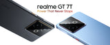 realme GT 7T Smartphone 5G 2025 New MediaTek 8400-MAX 7000mAh Titan Battery 120W Ultra Charge 6.8'' 120Hz Display Global Version