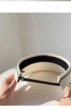 New Sun Hat Women's UV Protection Sun Hat Summer Empty Top Cap Large Brim Outdoor Cycling Face Shade Hat Woman
