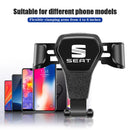 Gravity Car Phone Holder Air Vent GPS Stand Accessories For Seat Ibiza 6l 6J Leon Mk3 mk2 5F Cupra Alhambra Ateca Arona Tarraco